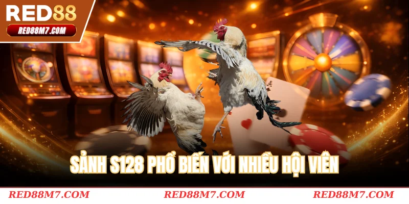 Sảnh S128 phổ biến với nhiều hội viên